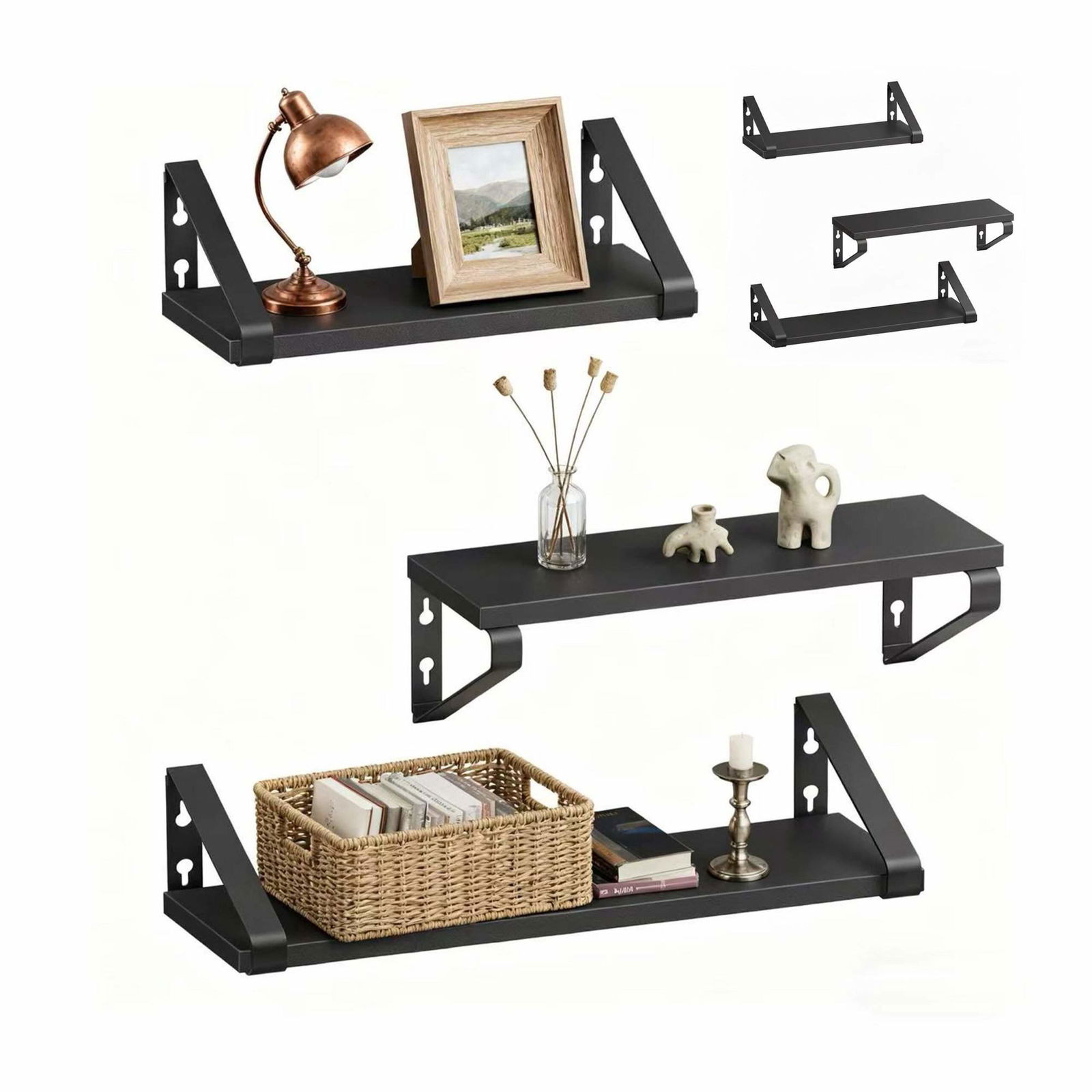 Vägghyllor – 3 storlekar för växter, böcker och dekoration | Hem & Hobby | Pryloteket