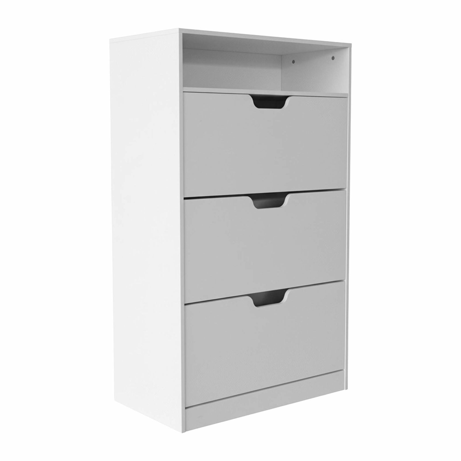 Vinklingsbart skoskåp med justerbara fack och hyllplan | Hem & Hobby | Pryloteket