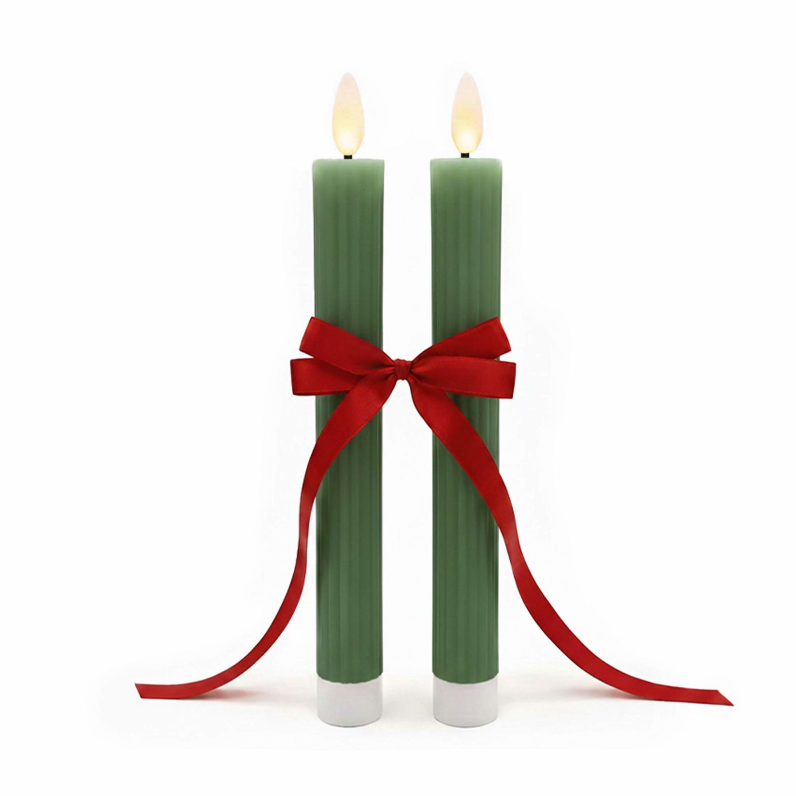 LED-konljus, äkta vax, fladdrande låga, set om 2 | Hem & Hobby | Pryloteket