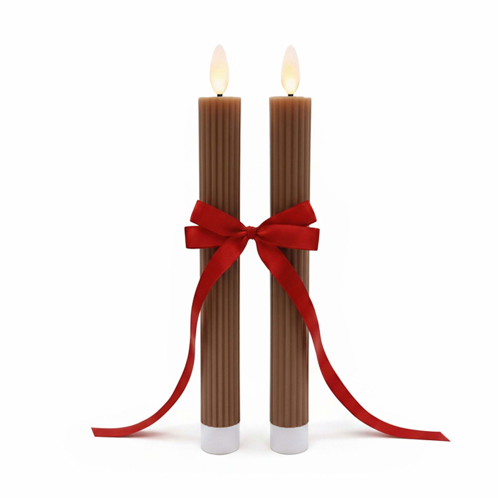 LED-konljus, äkta vax, fladdrande låga, set om 2 | Hem & Hobby | Pryloteket