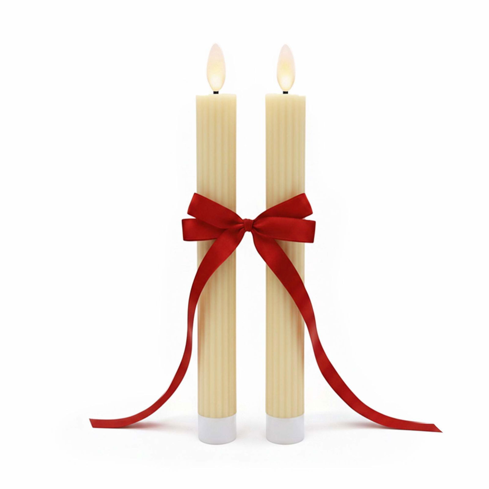 LED-ljus, äkta vax, set om 2, timerfunktion | Hem & Hobby | Pryloteket