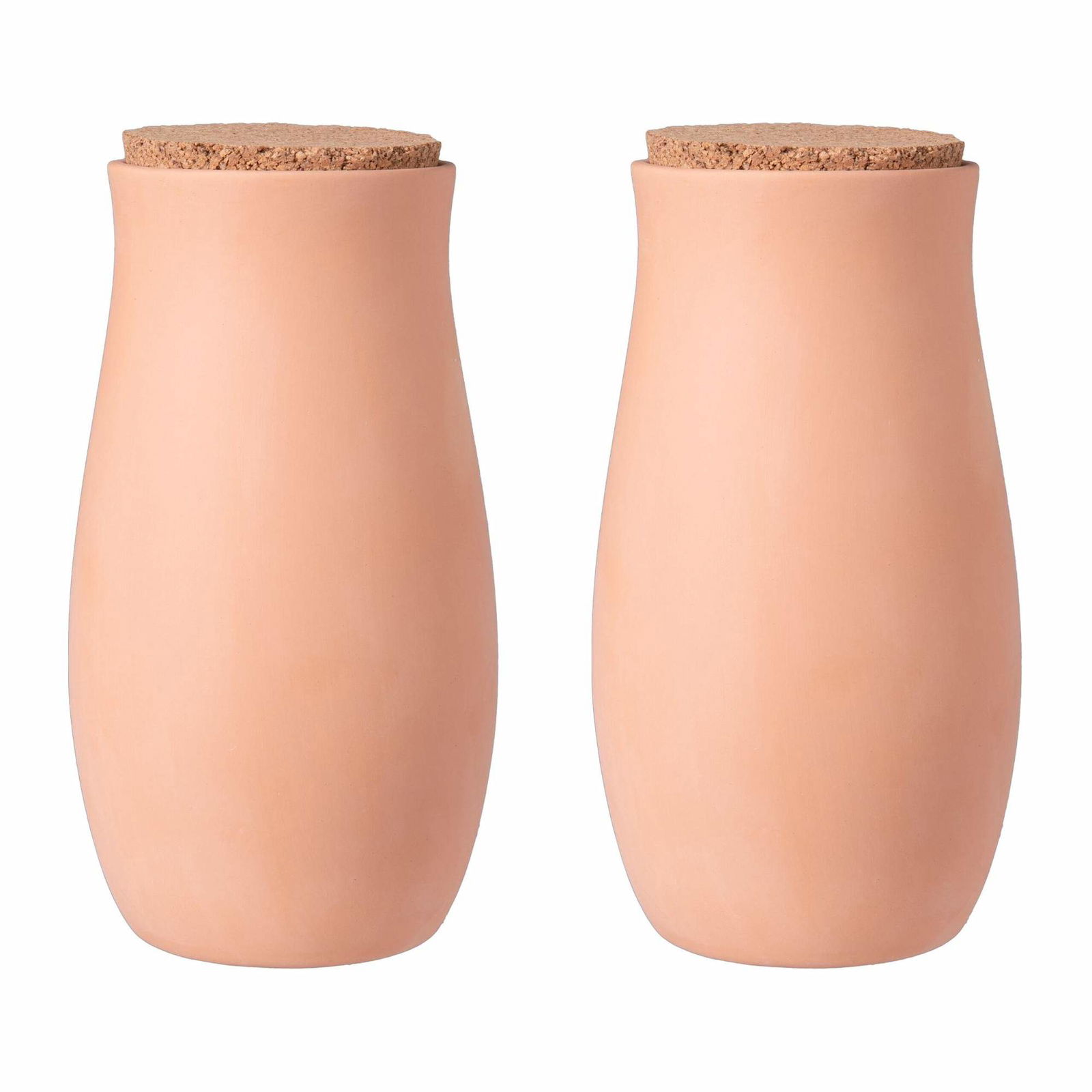 Ollas bevattningsset – 1,4 liter lerkrukor med korklock | Hem & Hobby | Pryloteket