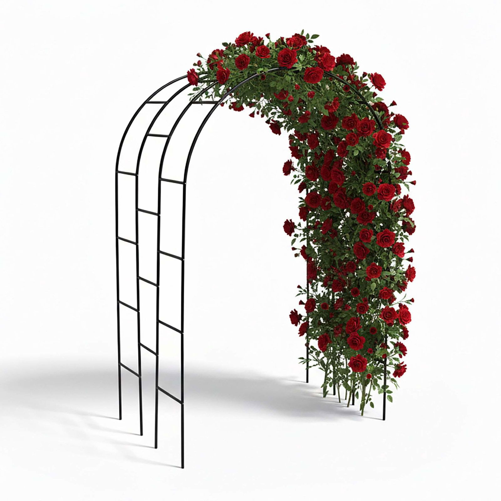 Metal Havebue – Tredobbelt Jernstruktur til Klatreplanter