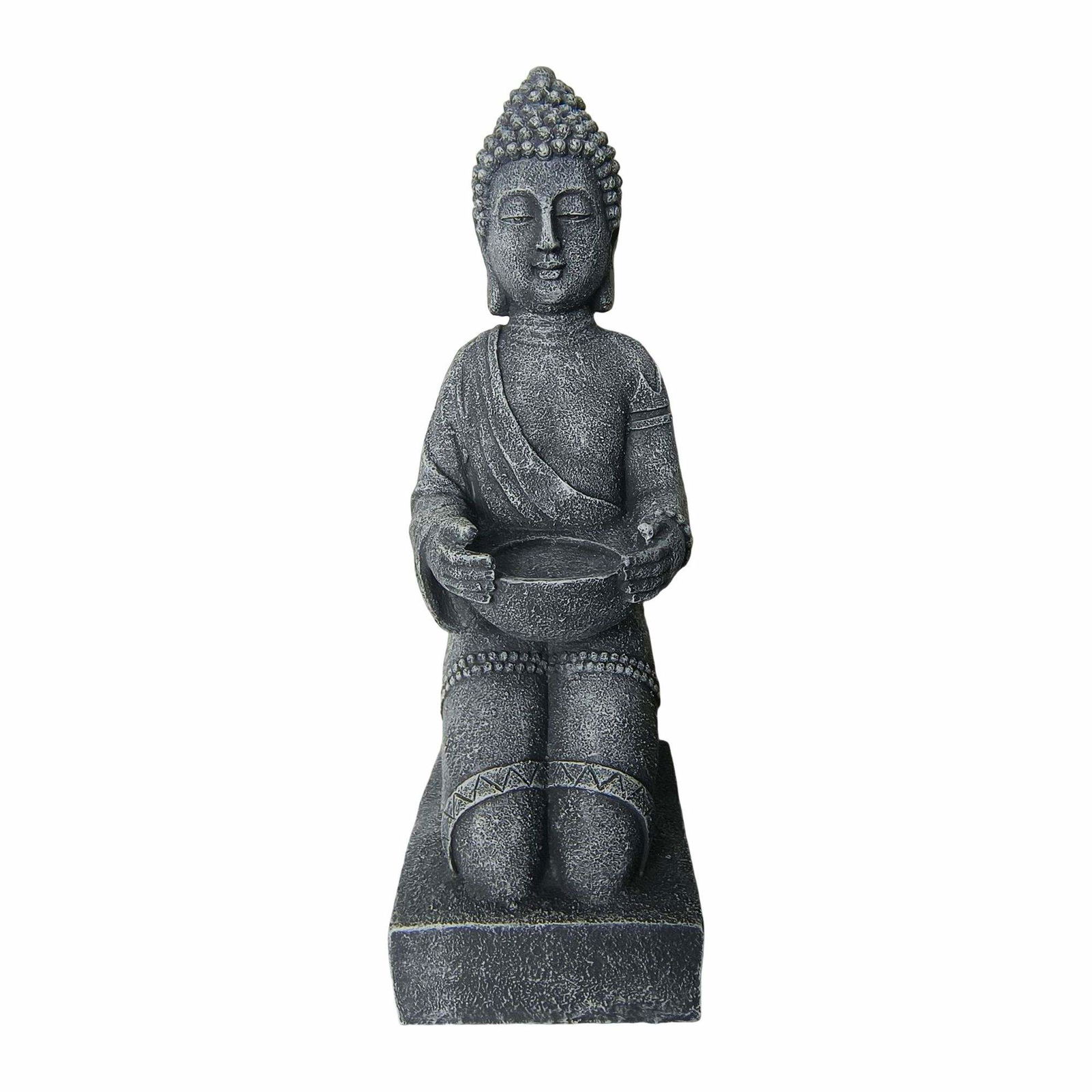 Buddha-statue 43 cm – Vejrbestandig Zen-havedekoration