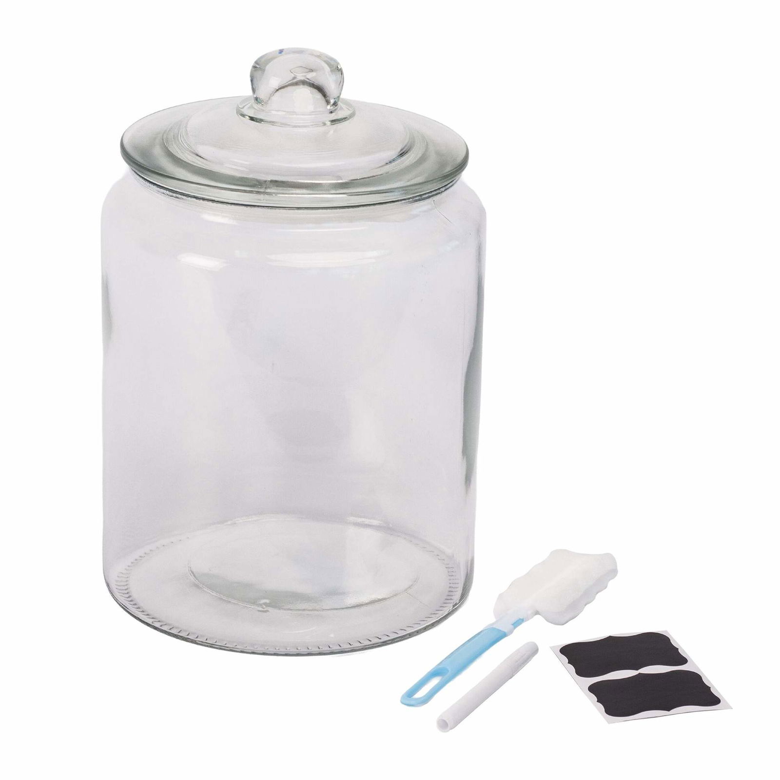 Lufttät förvaringsburk i glas med silikonförsegling | Hem & Hobby | Pryloteket