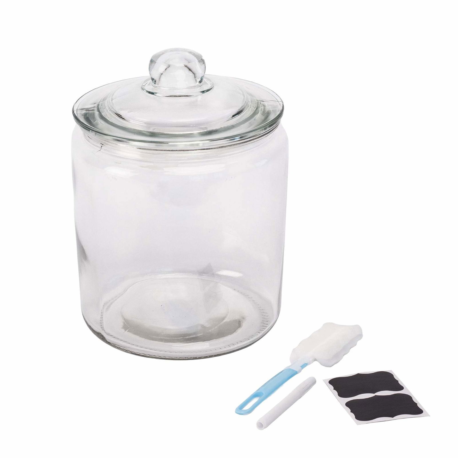 Lufttät förvaringsburk i glas med silikonförsegling | Hem & Hobby | Pryloteket
