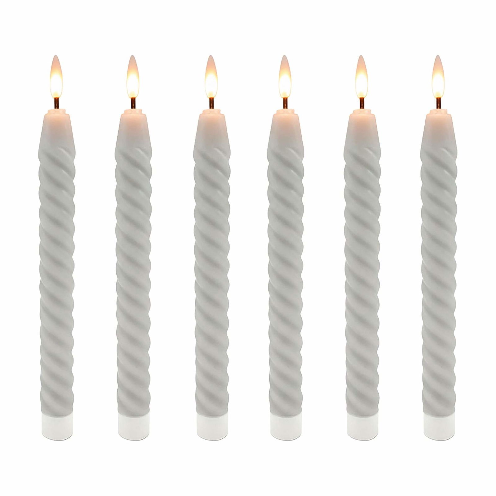 LED-konljus set med 6 – Flamfria, äkta vax | Hem & Hobby | Pryloteket
