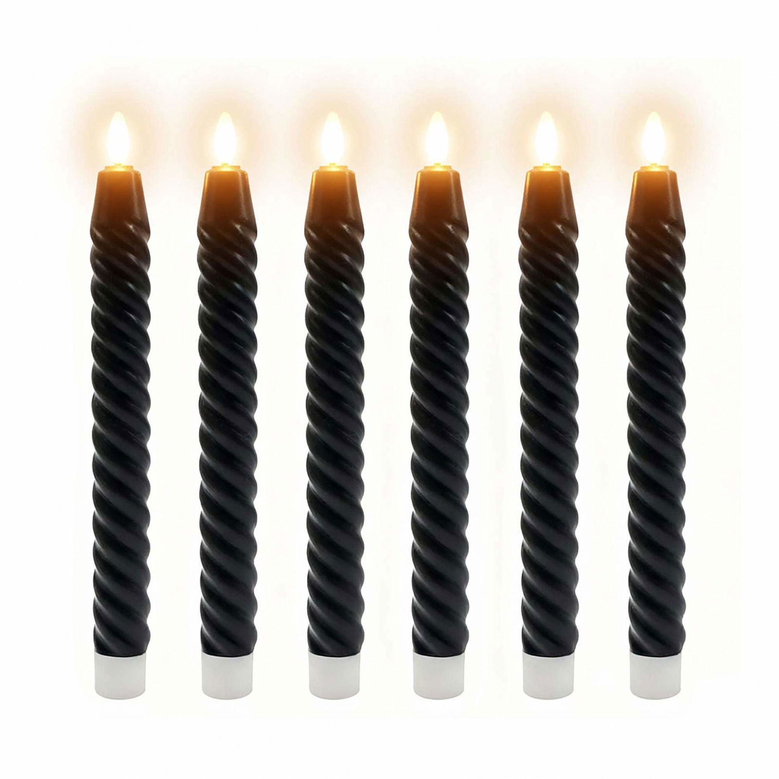 LED-konljus set med 6 – Äkta vax, flamfria, säkra | Hem & Hobby | Pryloteket