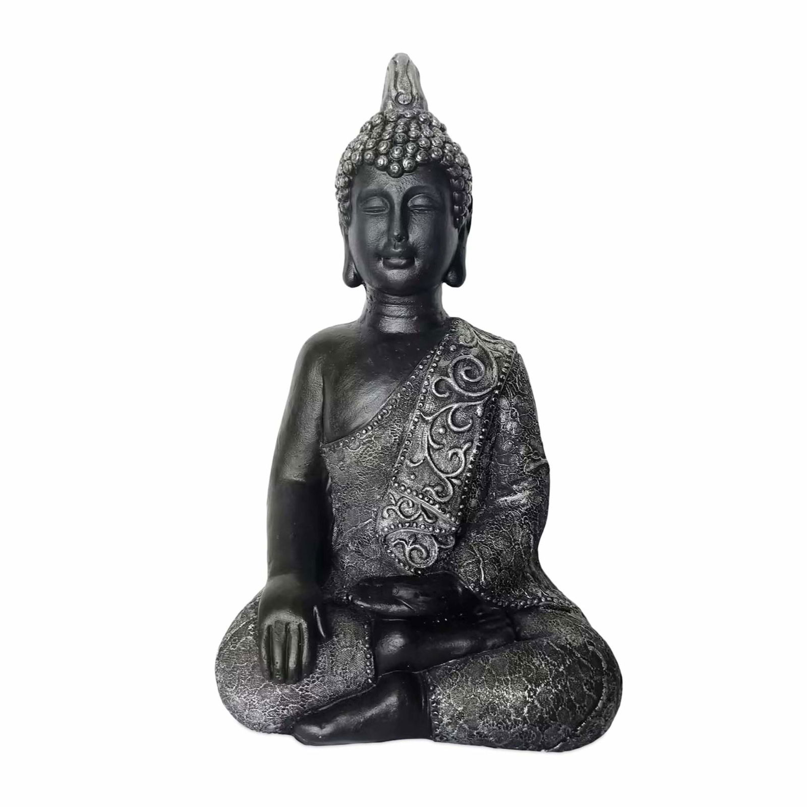 Buddha-statue 45 cm – Frostbestandig zen-indretning