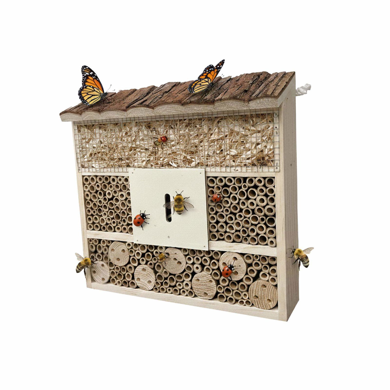 Träinsektshotell för bin och fjärilar | Hem & Hobby | Pryloteket