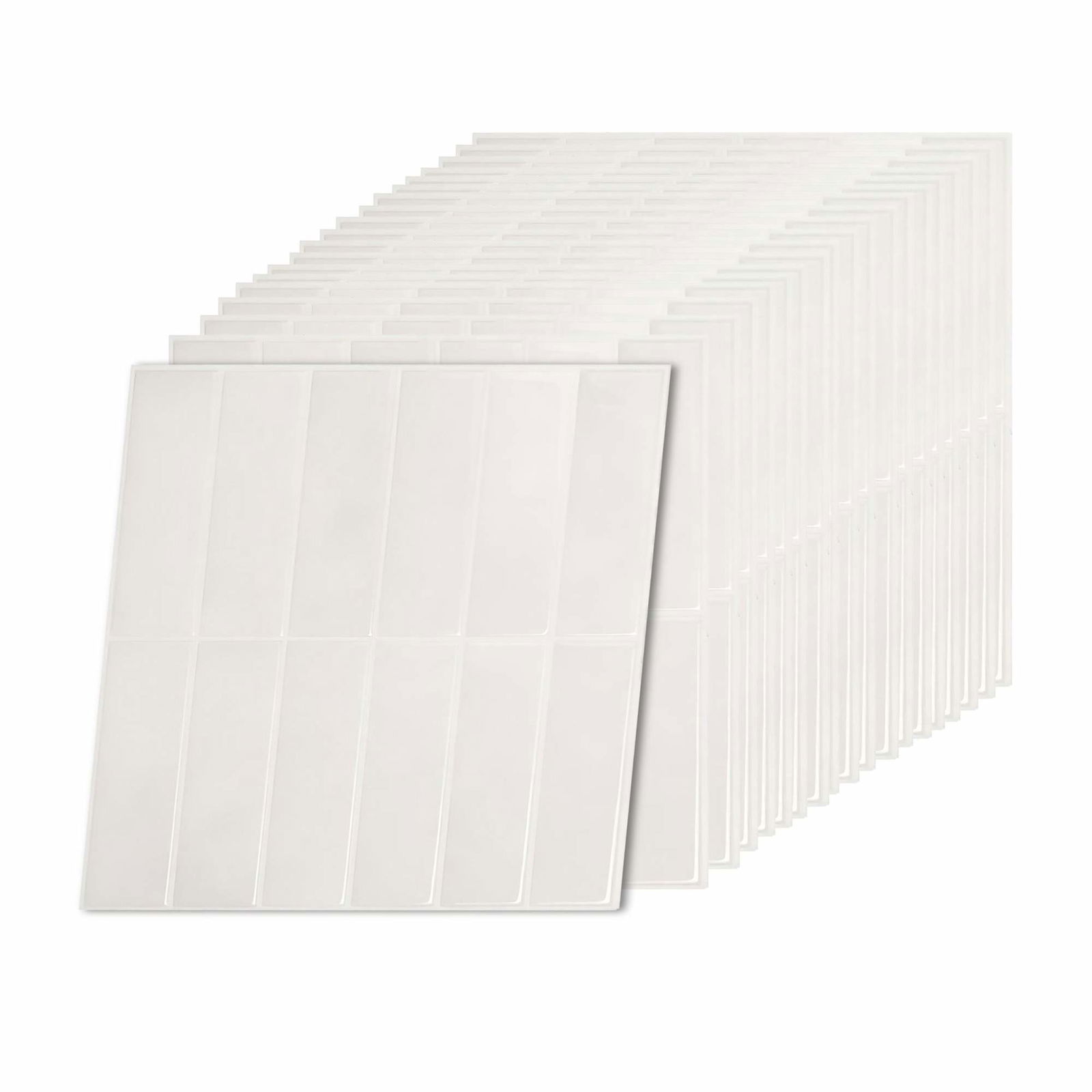 Selvklæbende 3D-flisepaneler, 30x30 cm – Nem at fjerne og lime