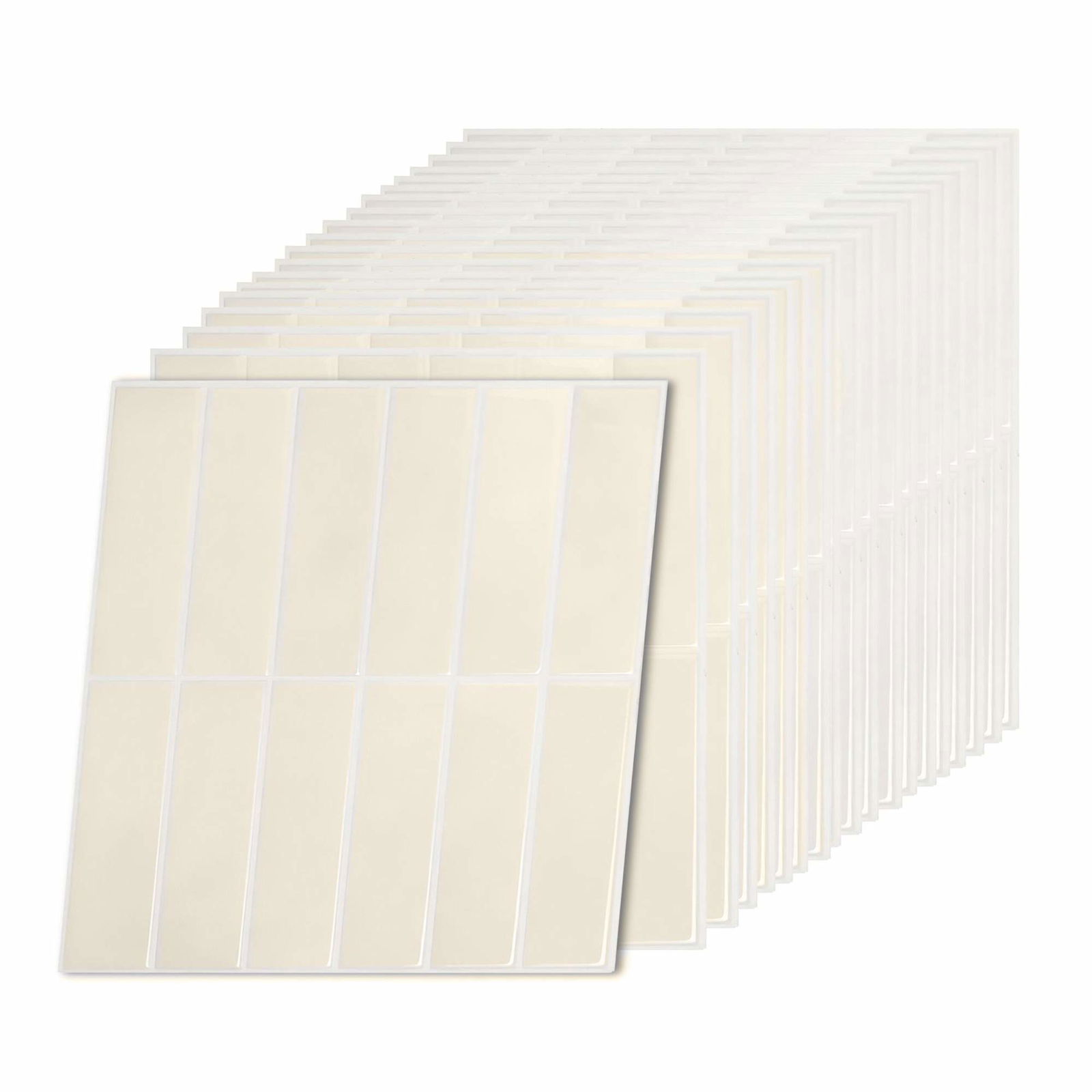 Selvklæbende 3D-fliseklistermærker, 30x30 cm, let at fjerne og lime