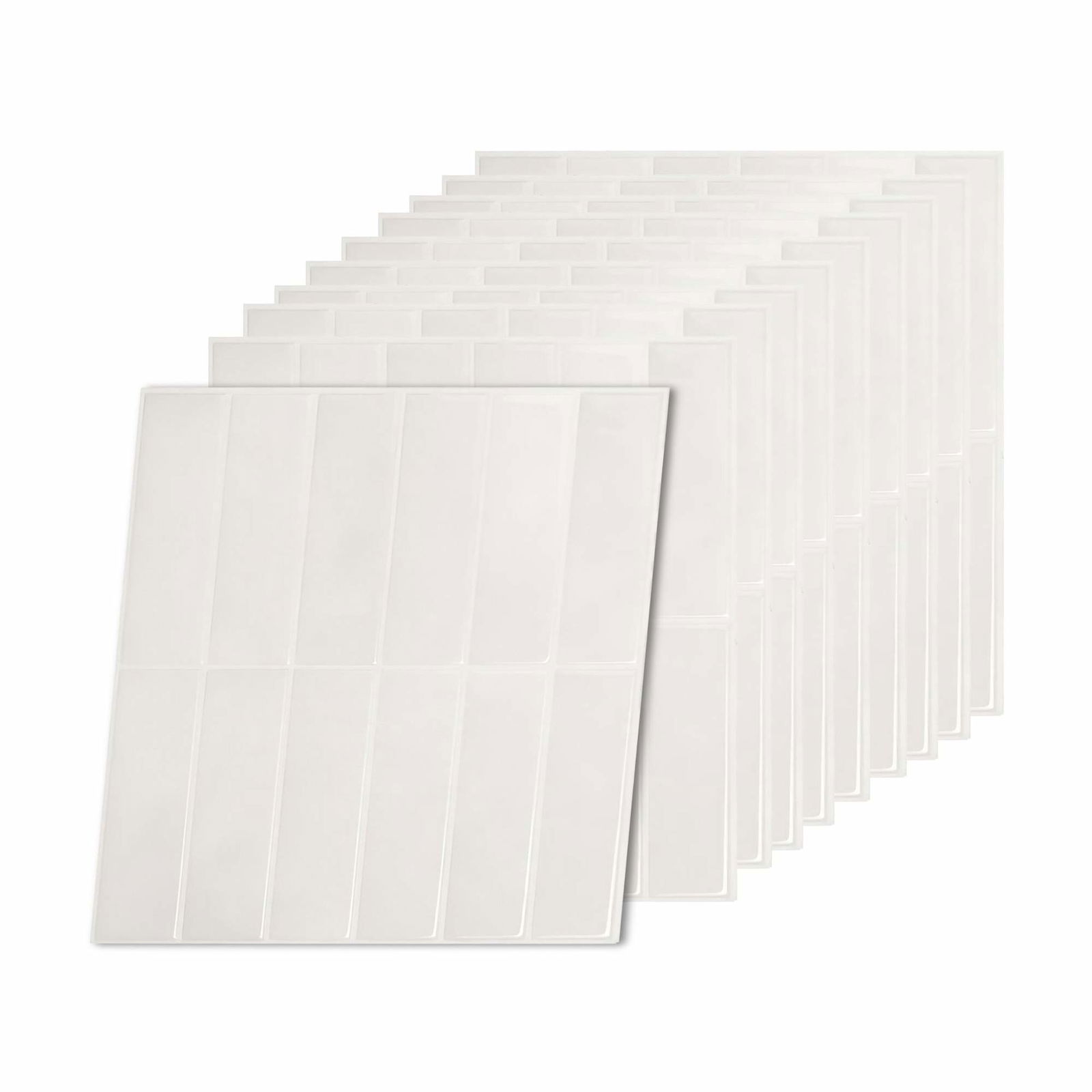 Selvklæbende 3D-flisepaneler, 30x30 cm – Nem at fjerne og lime