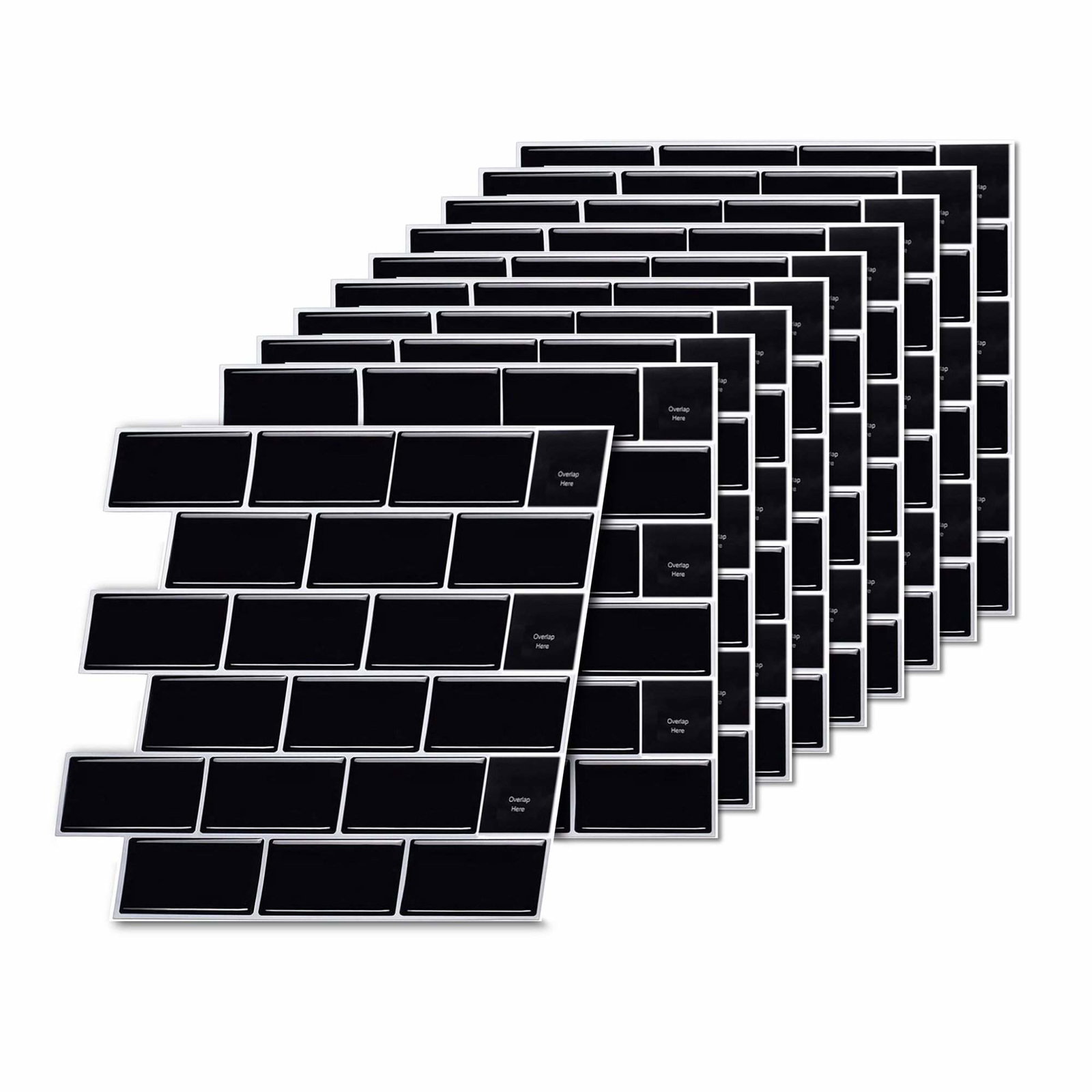 Självhäftande 3D-väggplattor, 30x30 cm – Enkel installation | Hem & Hobby | Pryloteket