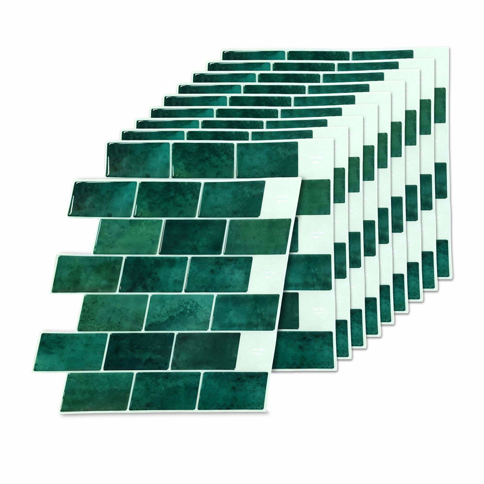 Selvklæbende 3D-vægfliser, 30x30 cm – Nem montering