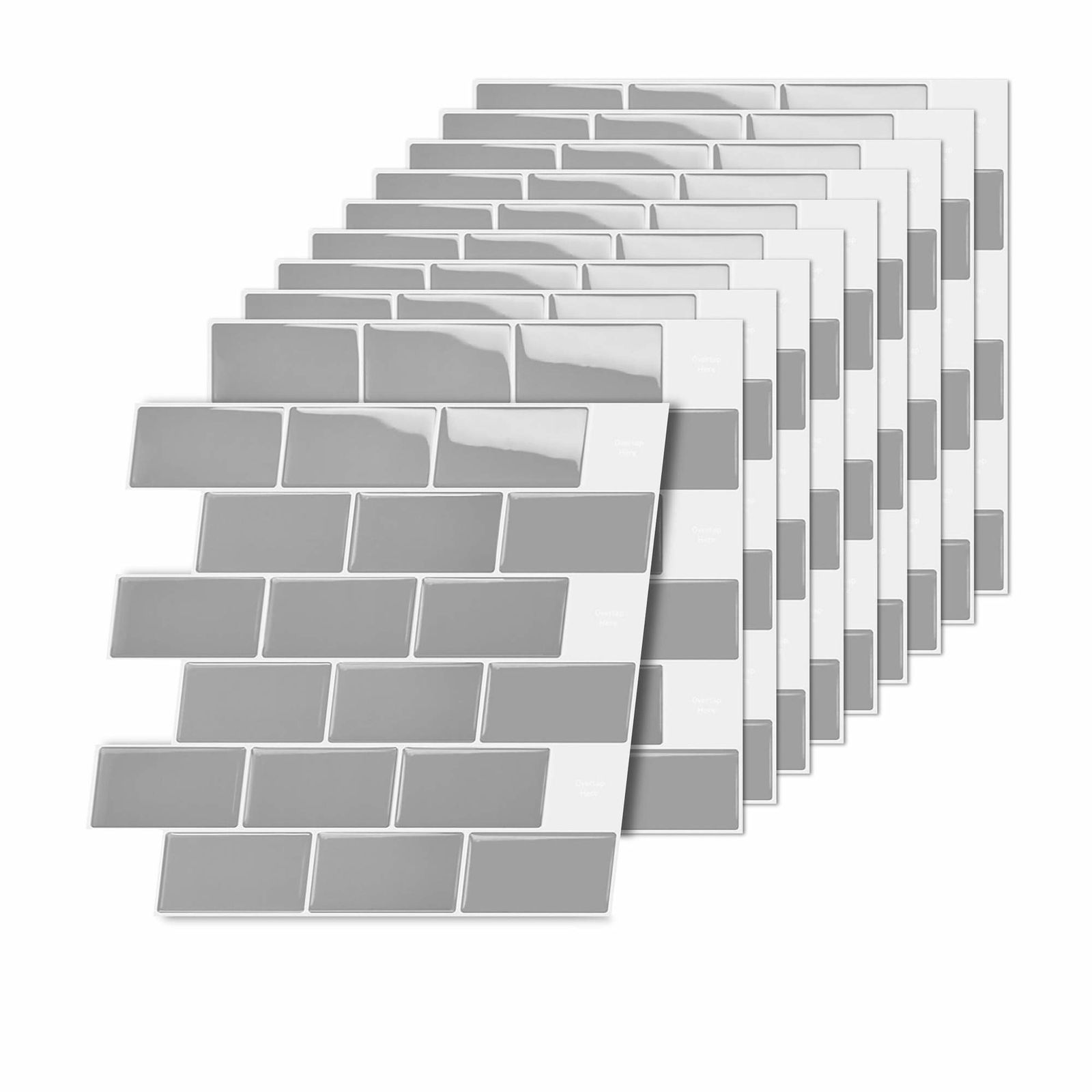 Selvklæbende 3D-vægfliser – Hurtig opdatering til køkken og badeværelse