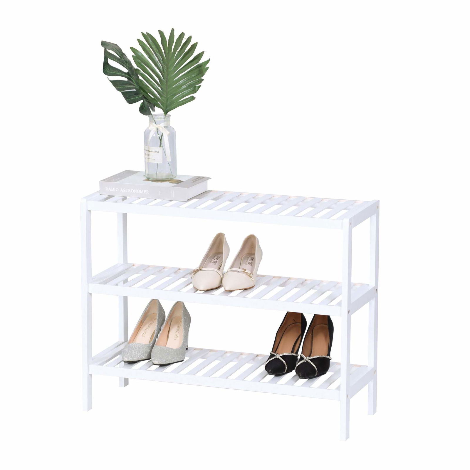 Bambus skohylde – Pladsbesparende, Rummer 9 par