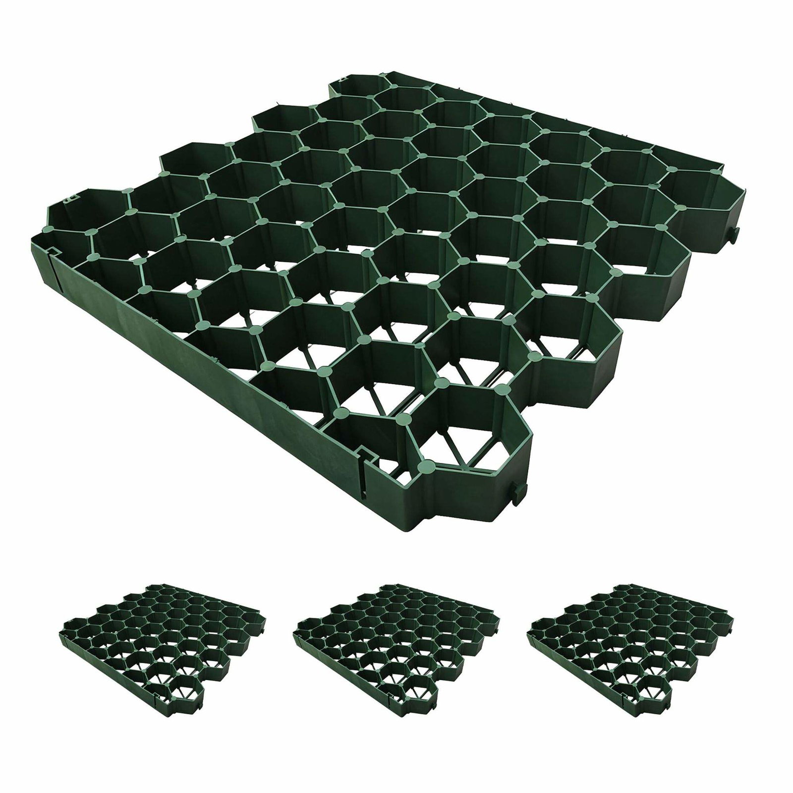 Plastgræsplænegitter – Holdbar jordstabilisator, nem installation