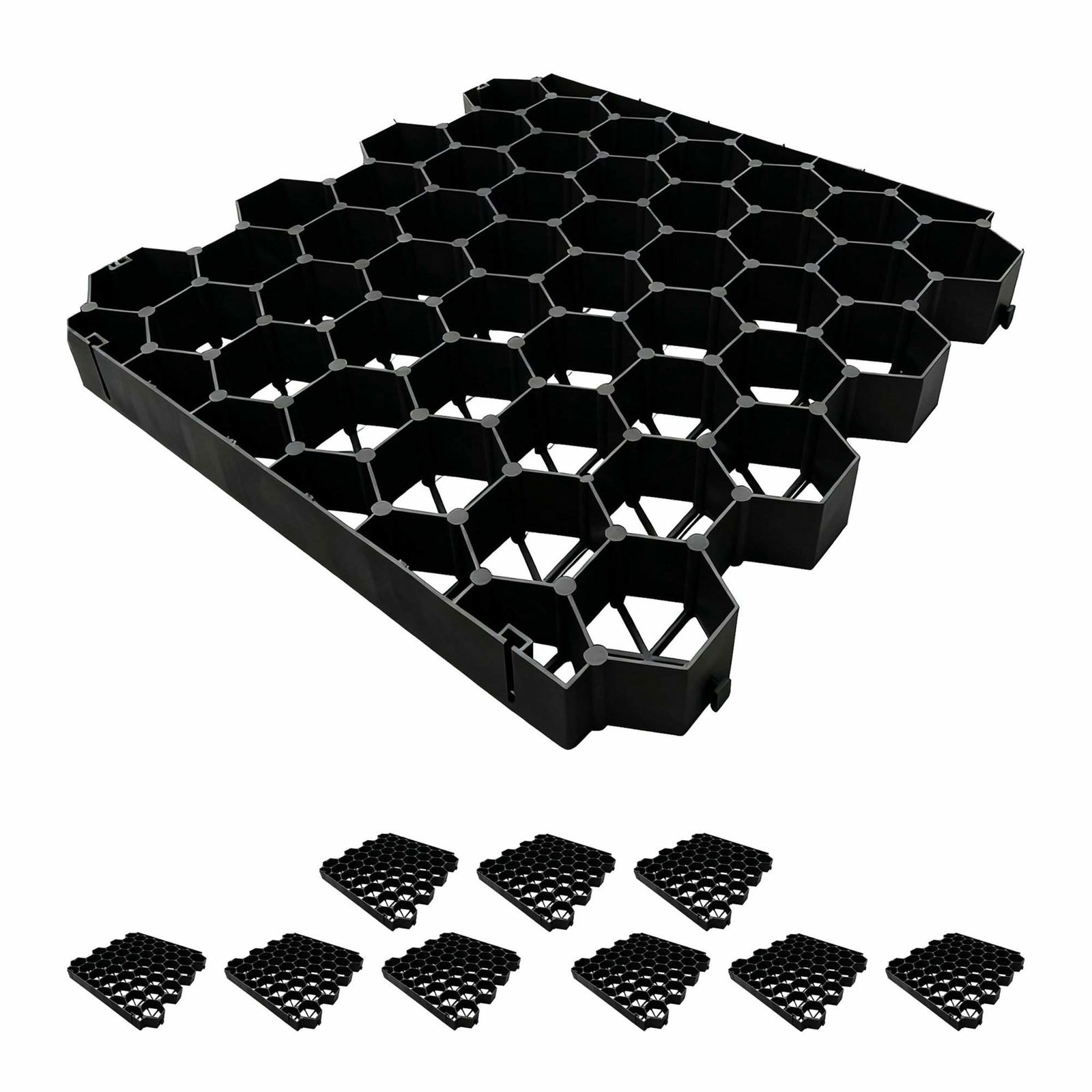 Plastgræsriste til stabile, grønne indkørsler