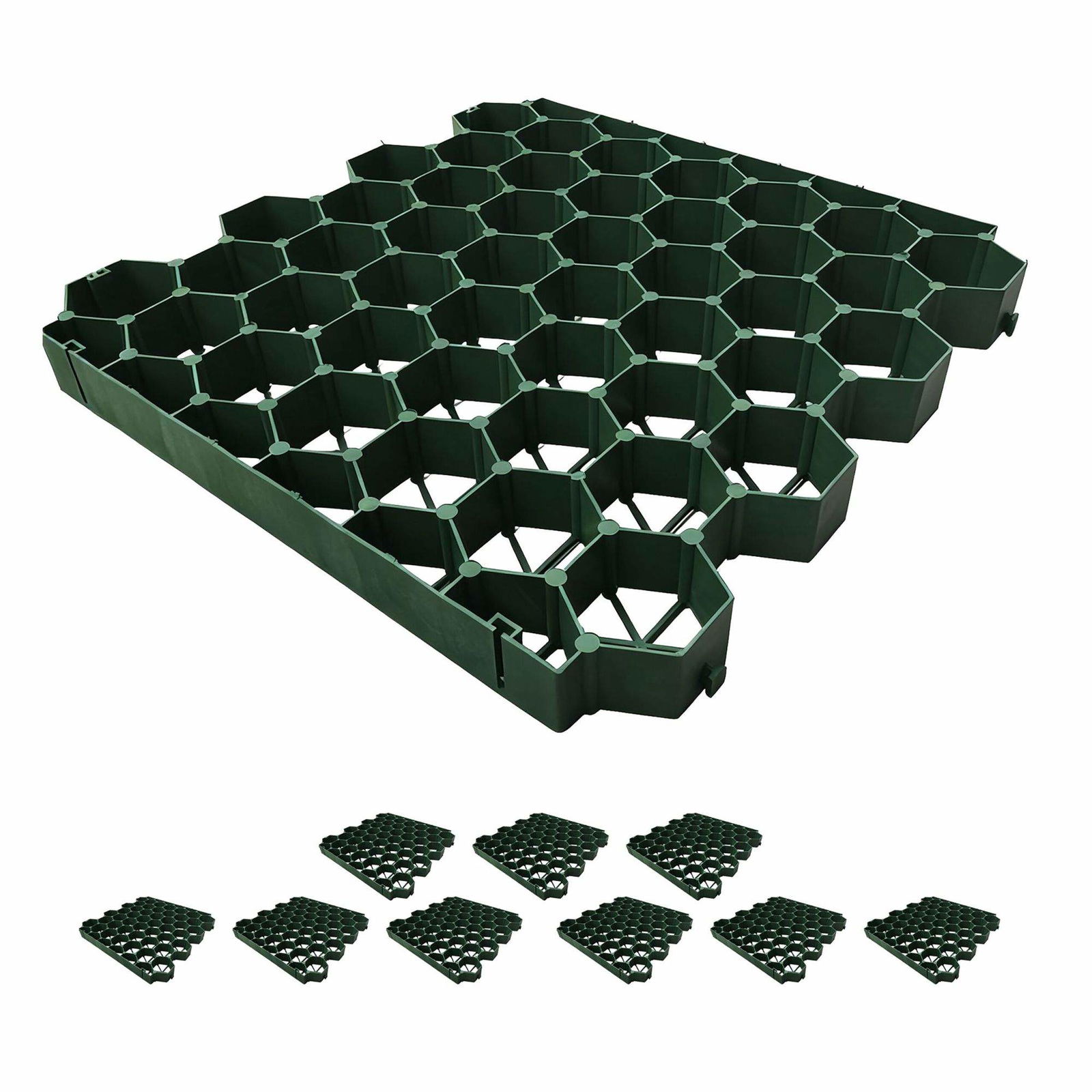 Plastgræsplænegitter – Holdbar jordstabilisator, nem installation