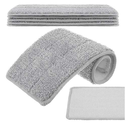 Flade moppepuder, 5-pak – superabsorberende, 33x12 cm