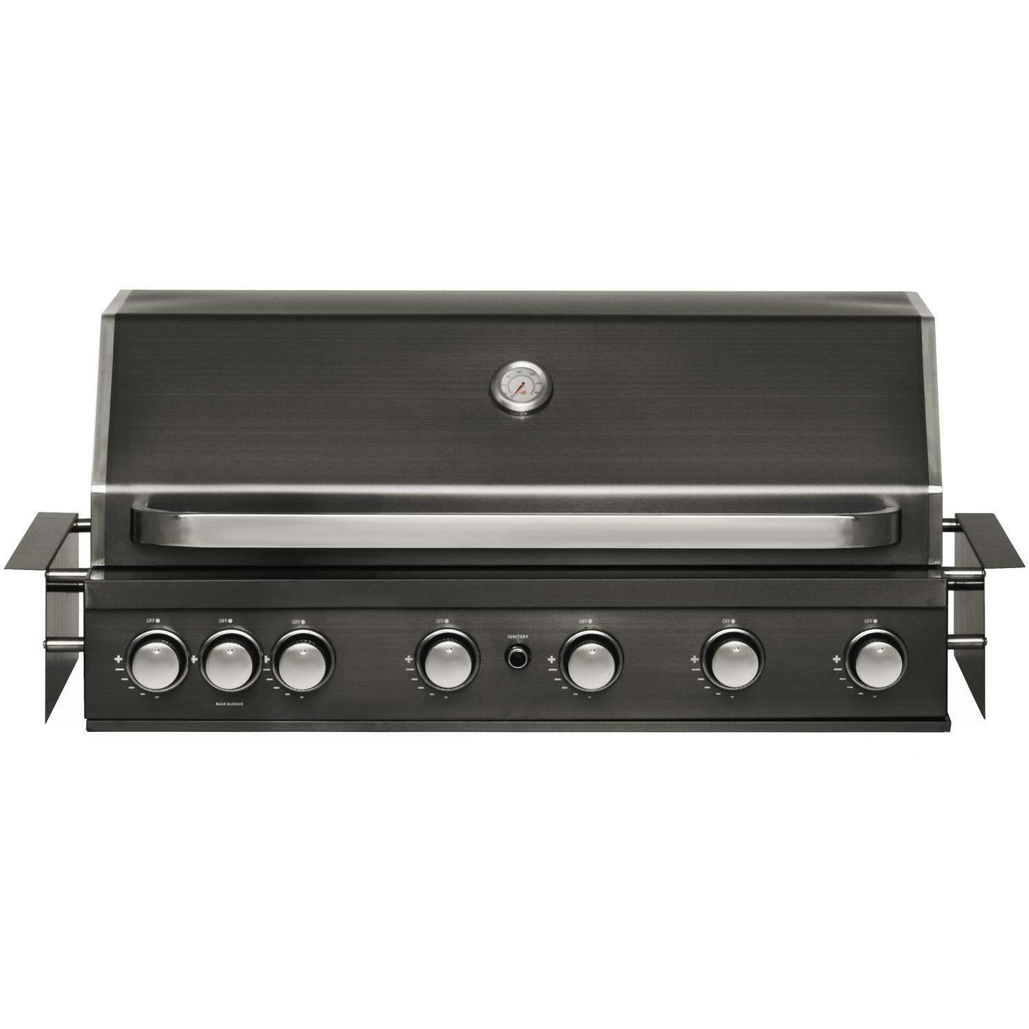 Inbyggd gasgrill, 6 brännare, rostfritt stål, 95x46 cm | Hem & Hobby | Pryloteket