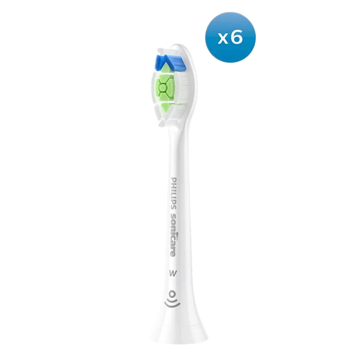 Sonicare Whitening-tandborsthuvuden, 6-pack, Medium | Hem & Hobby | Pryloteket