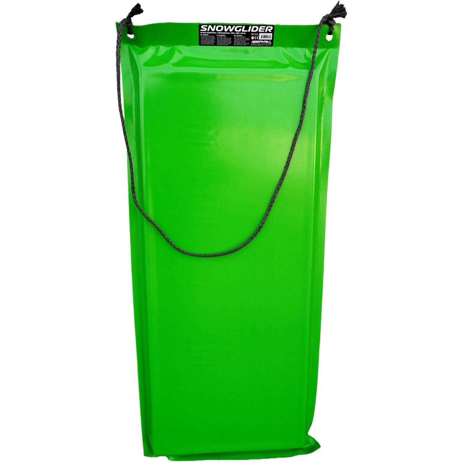 Åkmadrass Snowglider 110cm Lime | Hem & Hobby | Pryloteket