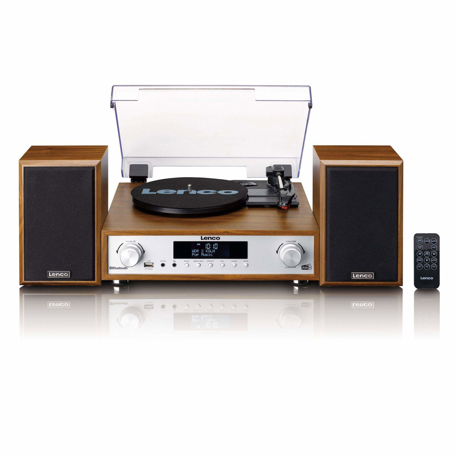 HiFi-stereo med skivspelare, DAB+/FM, Bluetooth | Hem & Hobby | Pryloteket