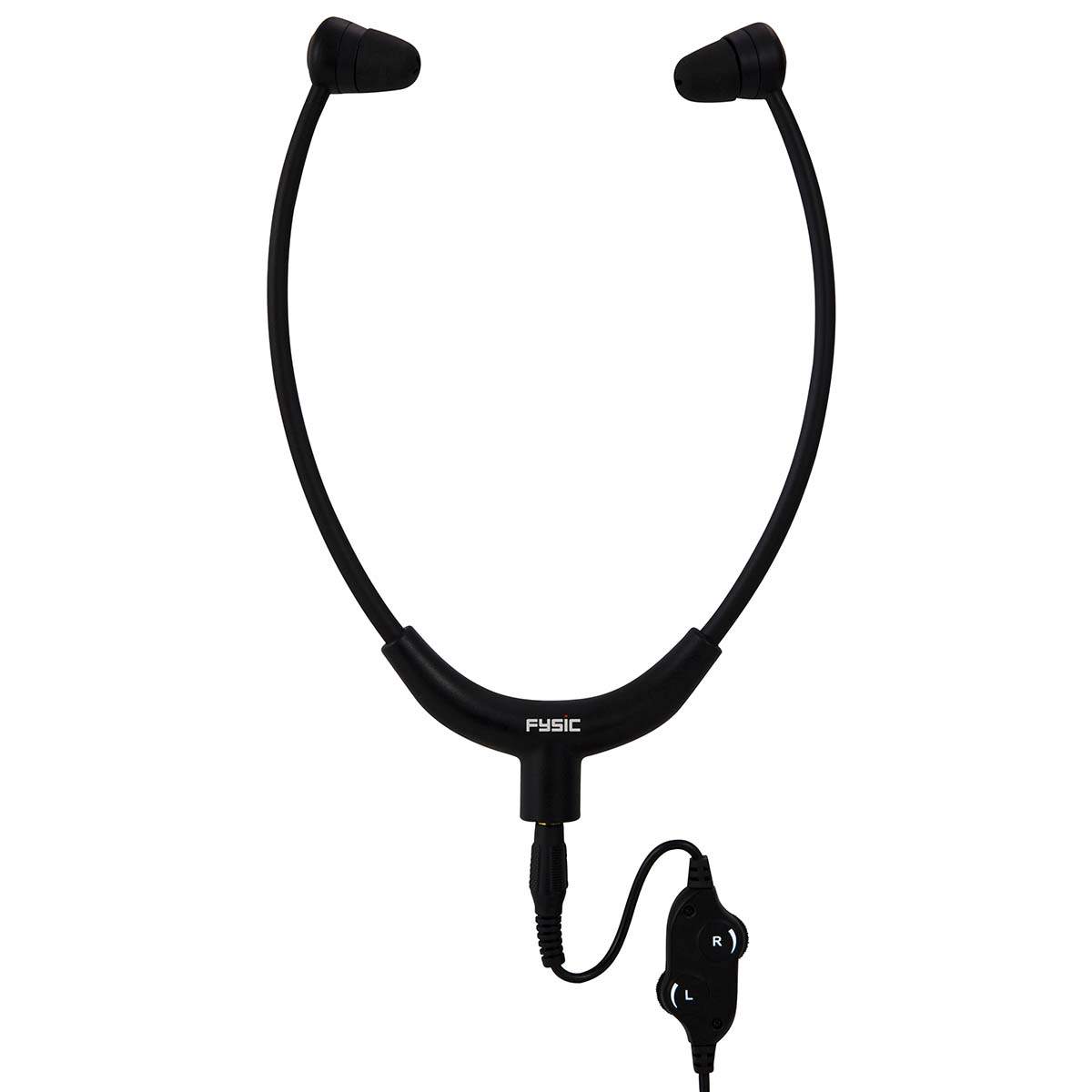 Hovedtelefoner med lydstyrkekontrol, justerbare pr. øre, letvægts billede