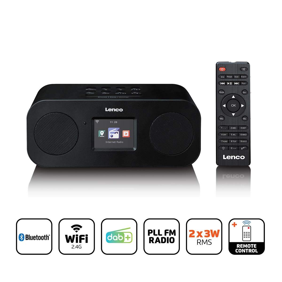 Stereointernetradio med DAB+, FM, Bluetooth 5.3 | Hem & Hobby | Pryloteket