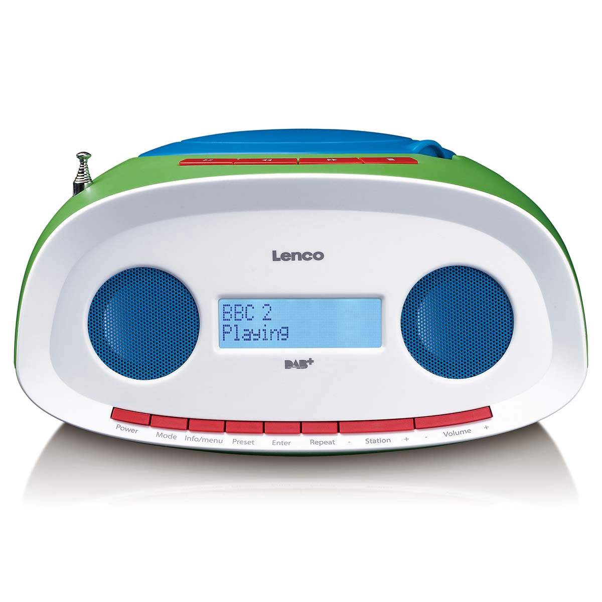 Bärbar DAB+/FM-radio med CD- och USB-spelare | Hem & Hobby | Pryloteket