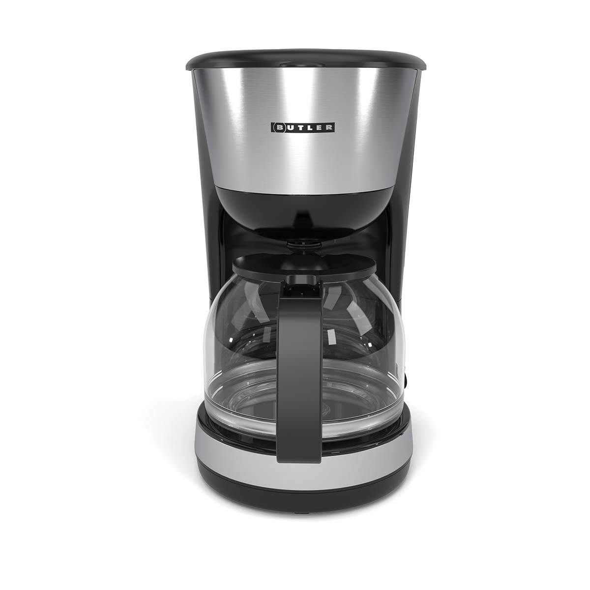 Kaffemaskine 1,25L, 1000W, 10 kopper, Hold-varm-funktion