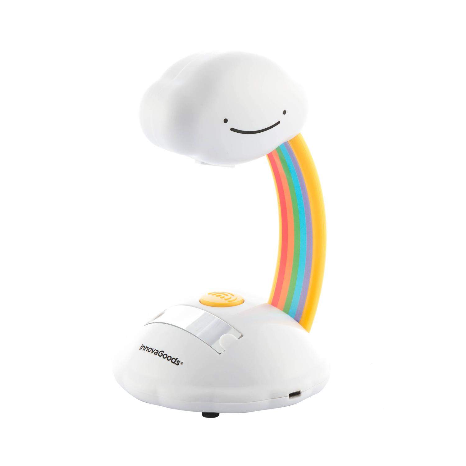 Natlampe med Regnbueprojektor billede