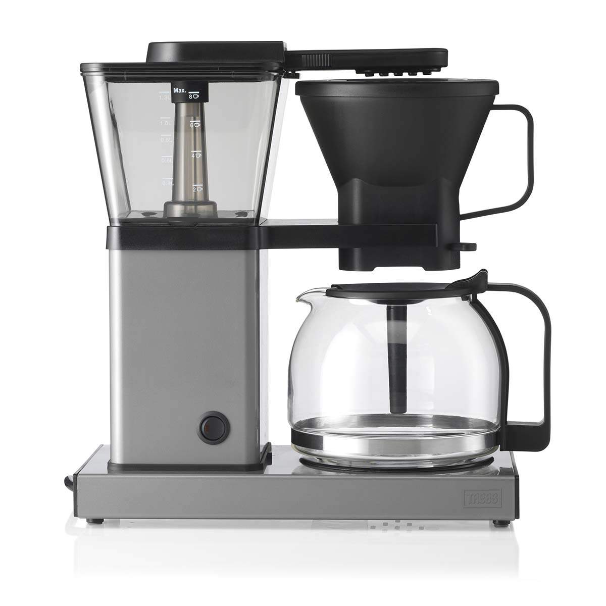 Filterkaffemaskin 1,3L Aluminium, Dubbelvärme | Hem & Hobby | Pryloteket