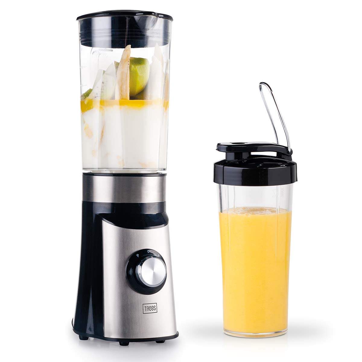 Smoothiemixer och kopp – 450 ml, svart, iskrossande | Hem & Hobby | Pryloteket