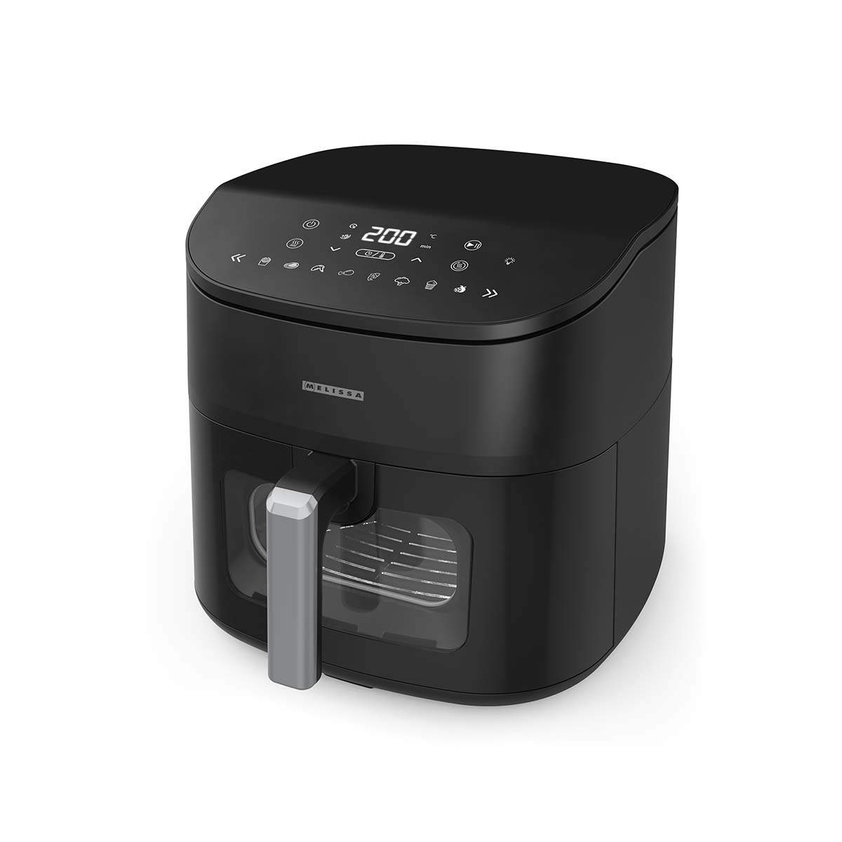 Digital Airfryer XXL, 7,6L, 8 forudindstillinger, Sort