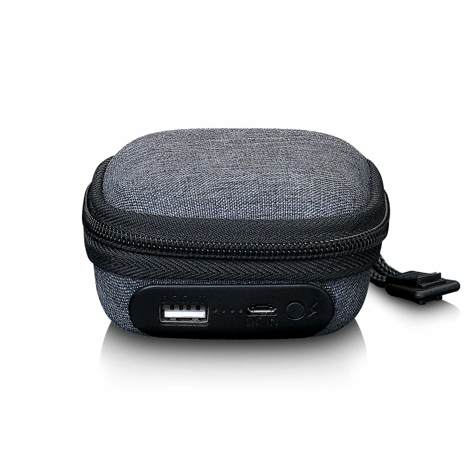 Hörlursfodral med inbyggd powerbank – Grå | Hem & Hobby | Pryloteket