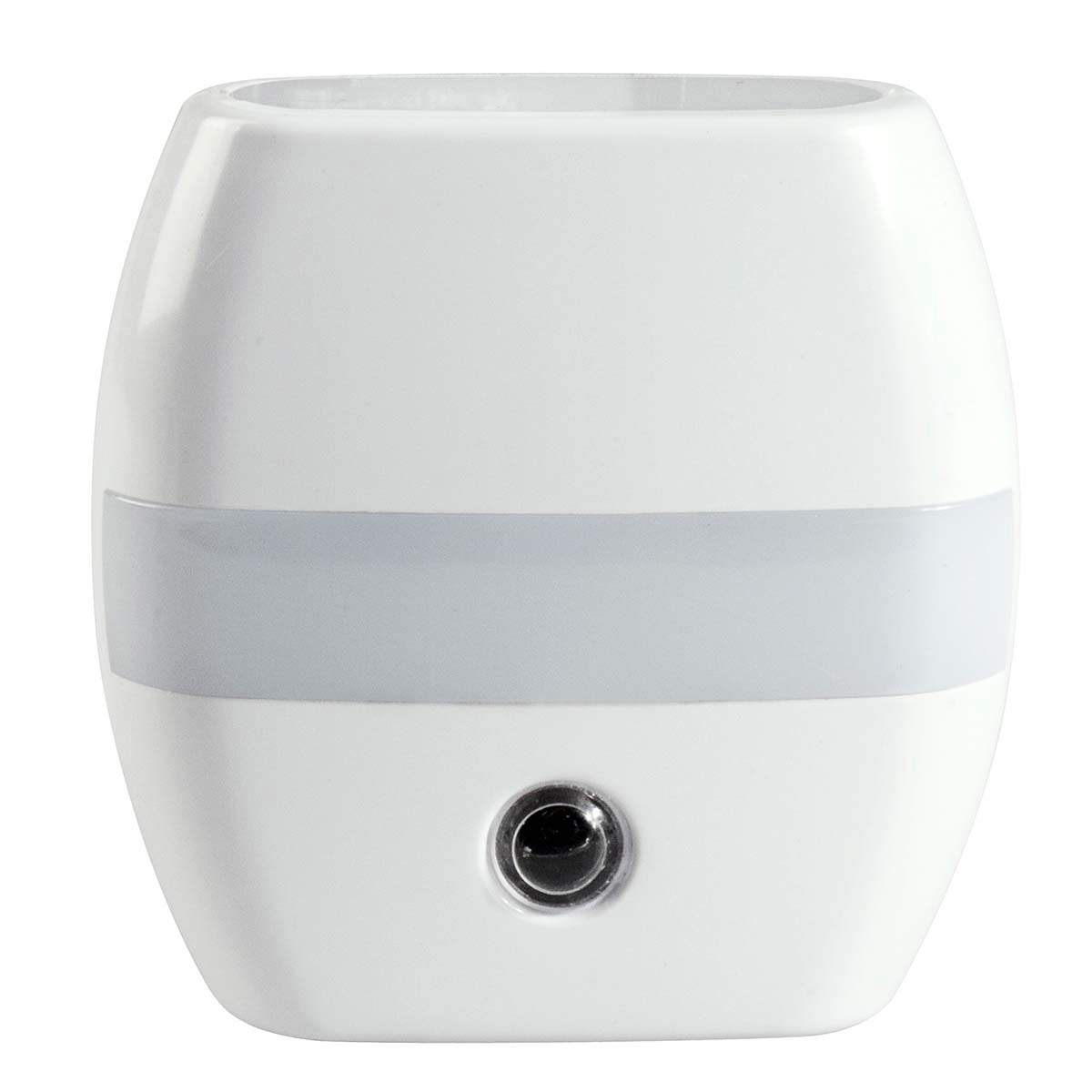 Automatisk LED-natlampe med sensor, varm gul glød billede