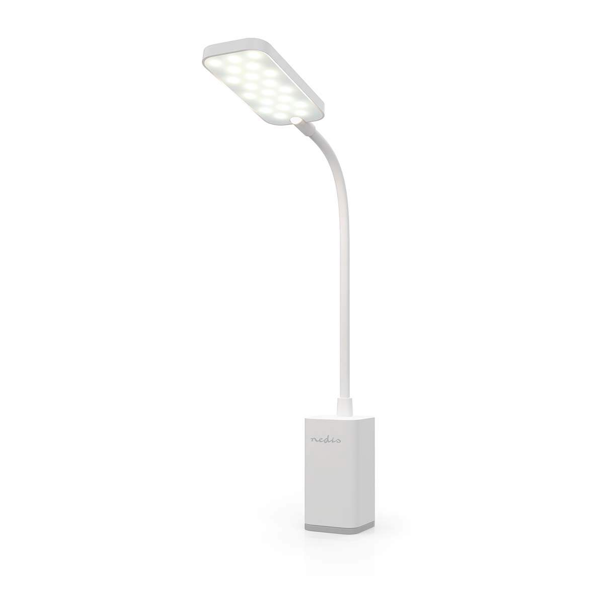 LED-skrivebordslampe, Dæmpbar, Genopladelig, Touch-betjening