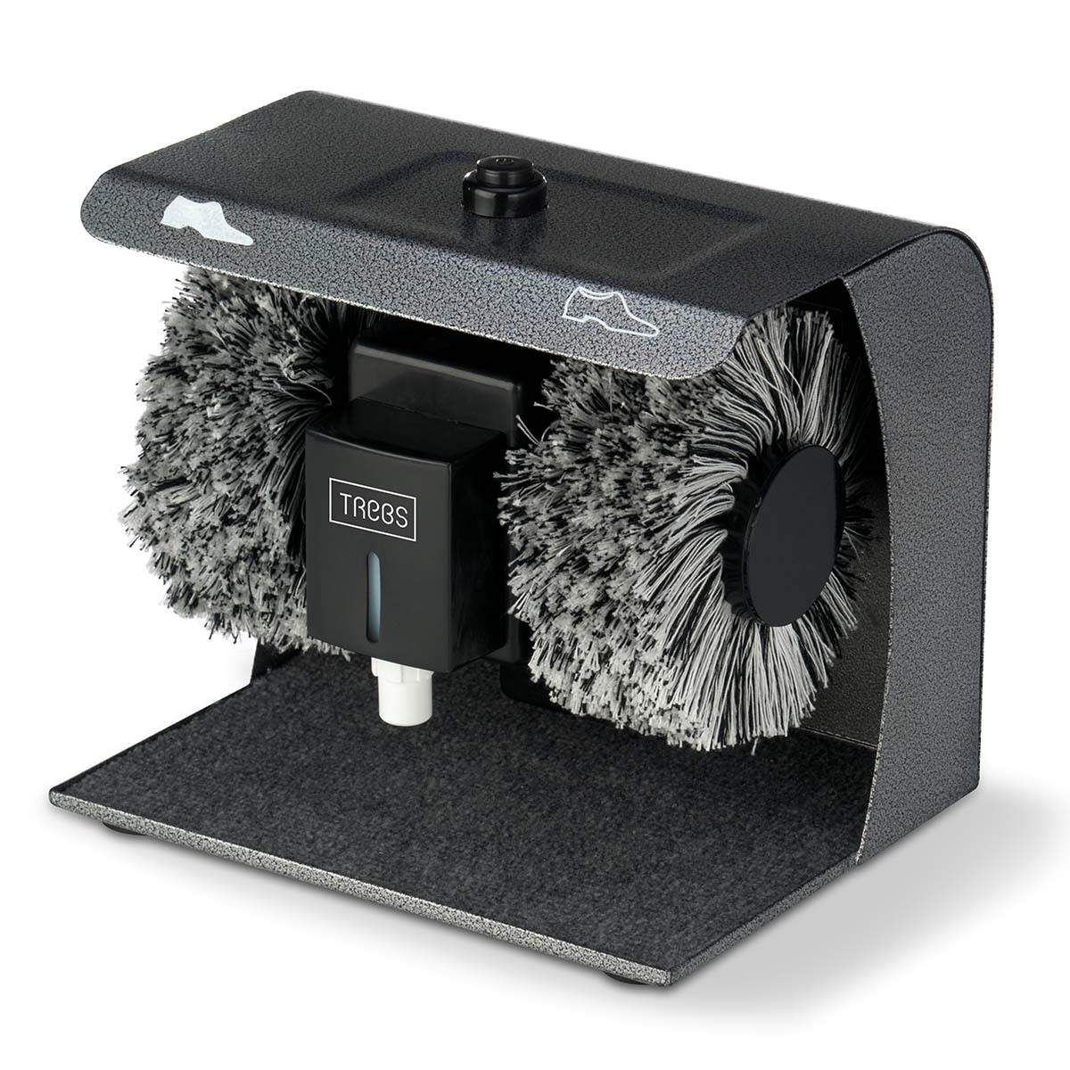 Elektrisk skopudser, dobbelte børster, 90W effekt billede