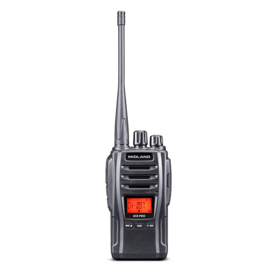 Dual-Band Walkie Talkie, 40 timers batterilevetid, Vandafvisende billede