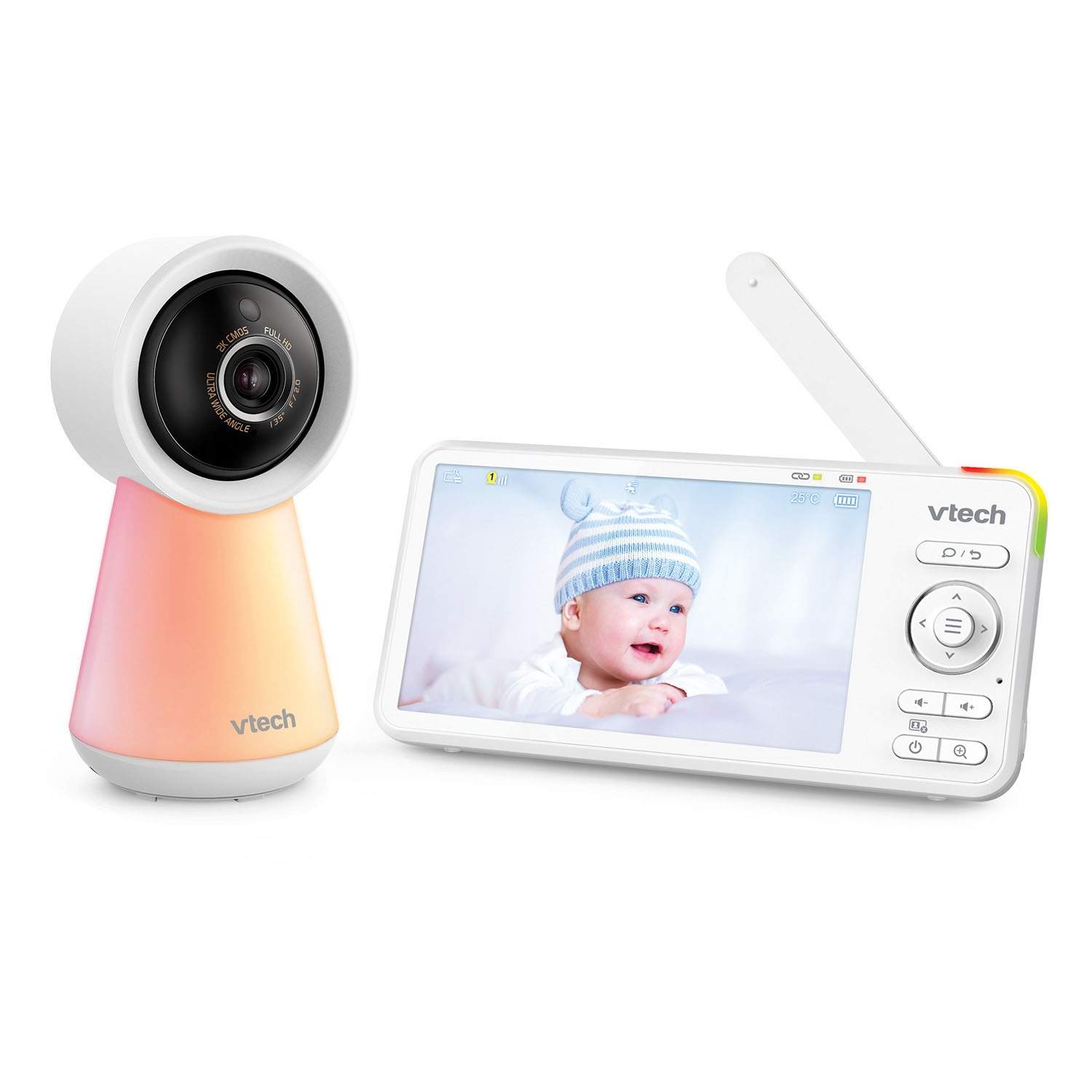 Wi-Fi babyalarm med 1080p HD-video og fjernadgang billede