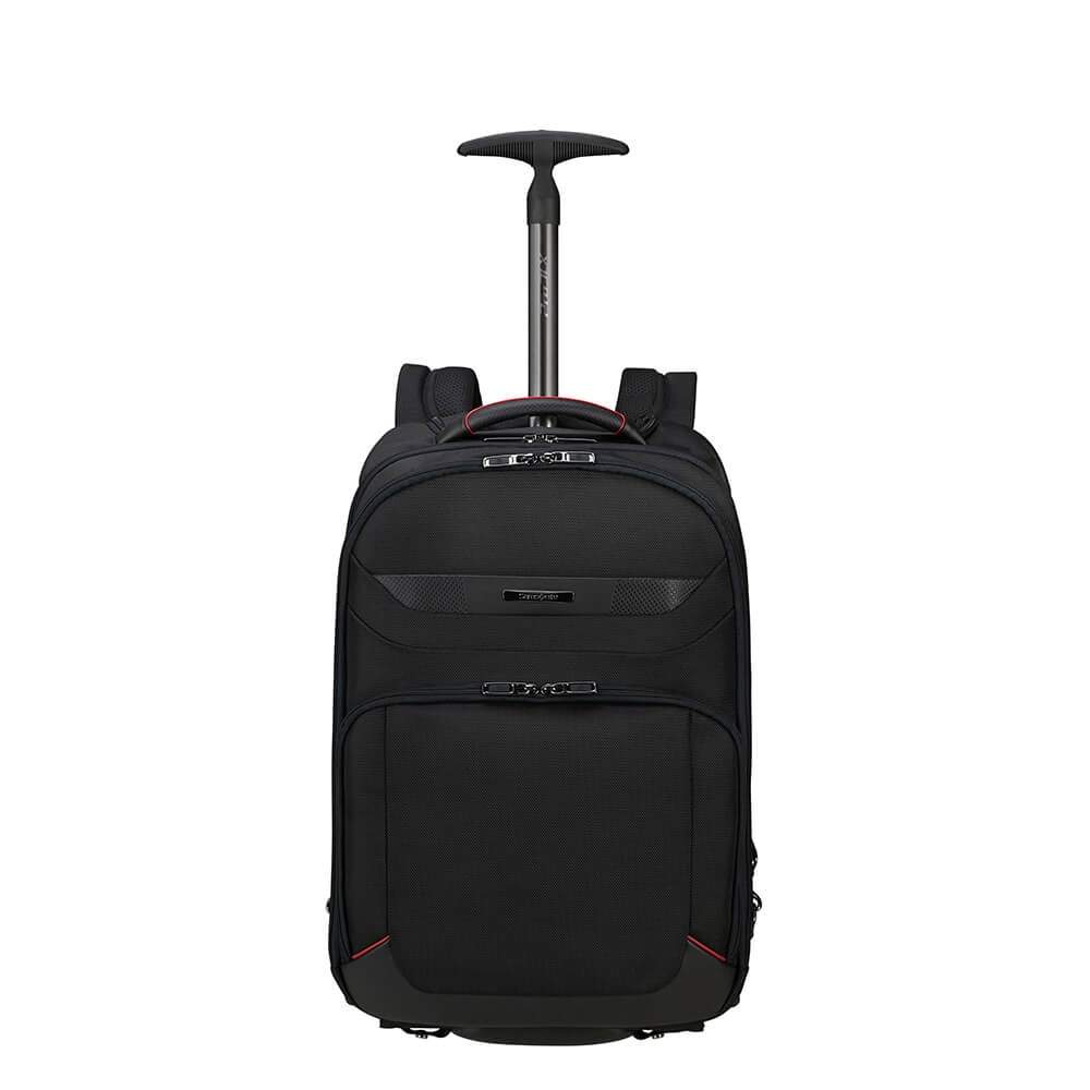 Laptoprygsæk med hjul – 17,3" vandafvisende, USB-porte billede