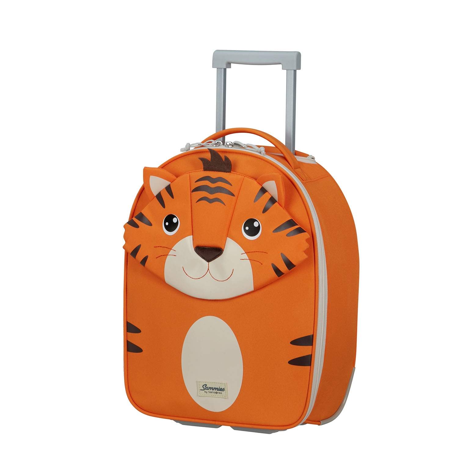 Børne-øko-kuffert – 23L, tigerdesign, letvægts