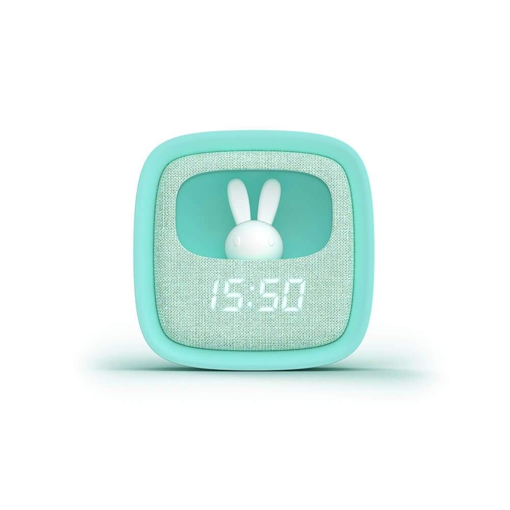 MOB vækkeur med lys Billy Clock Mint