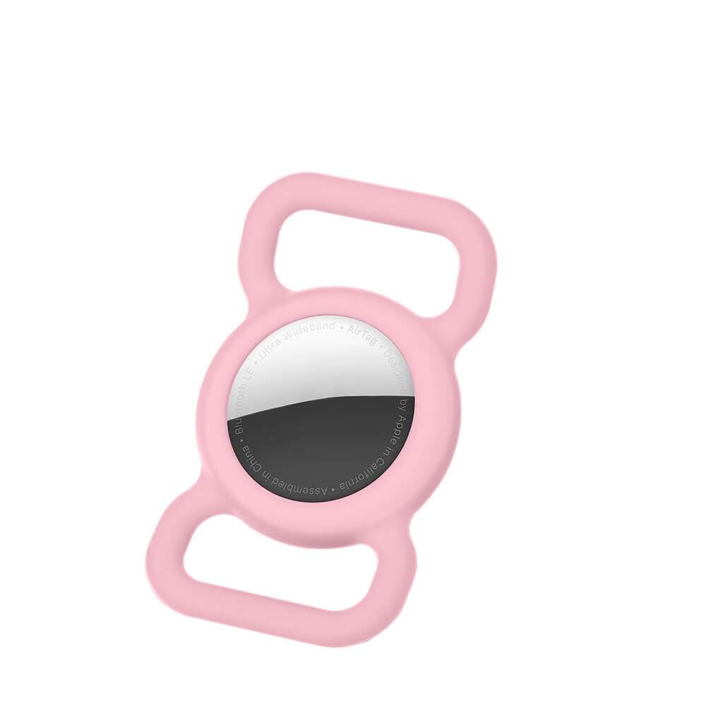 RAPTIC Collar AirTag Holder Pink