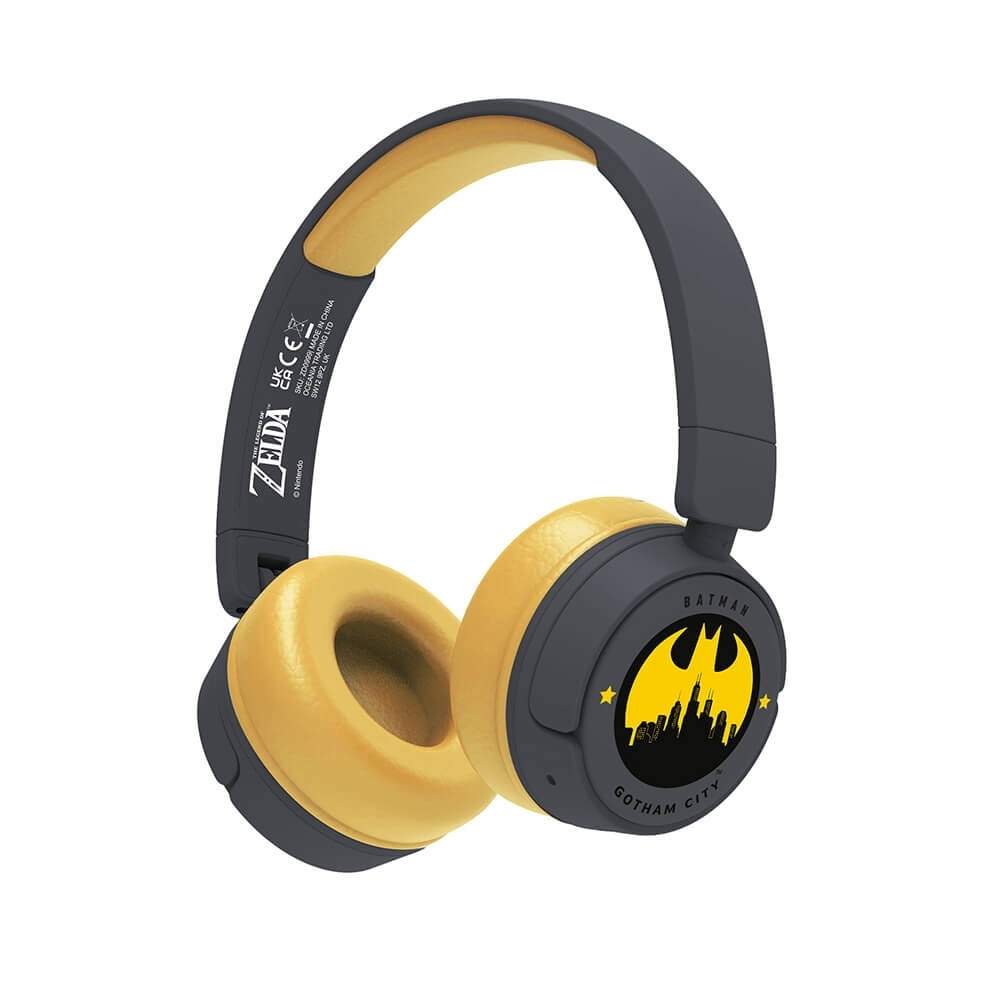 BATMAN Hovedtelefon On-Ear Junior Trådløs 85dB/95dB Deling Aux