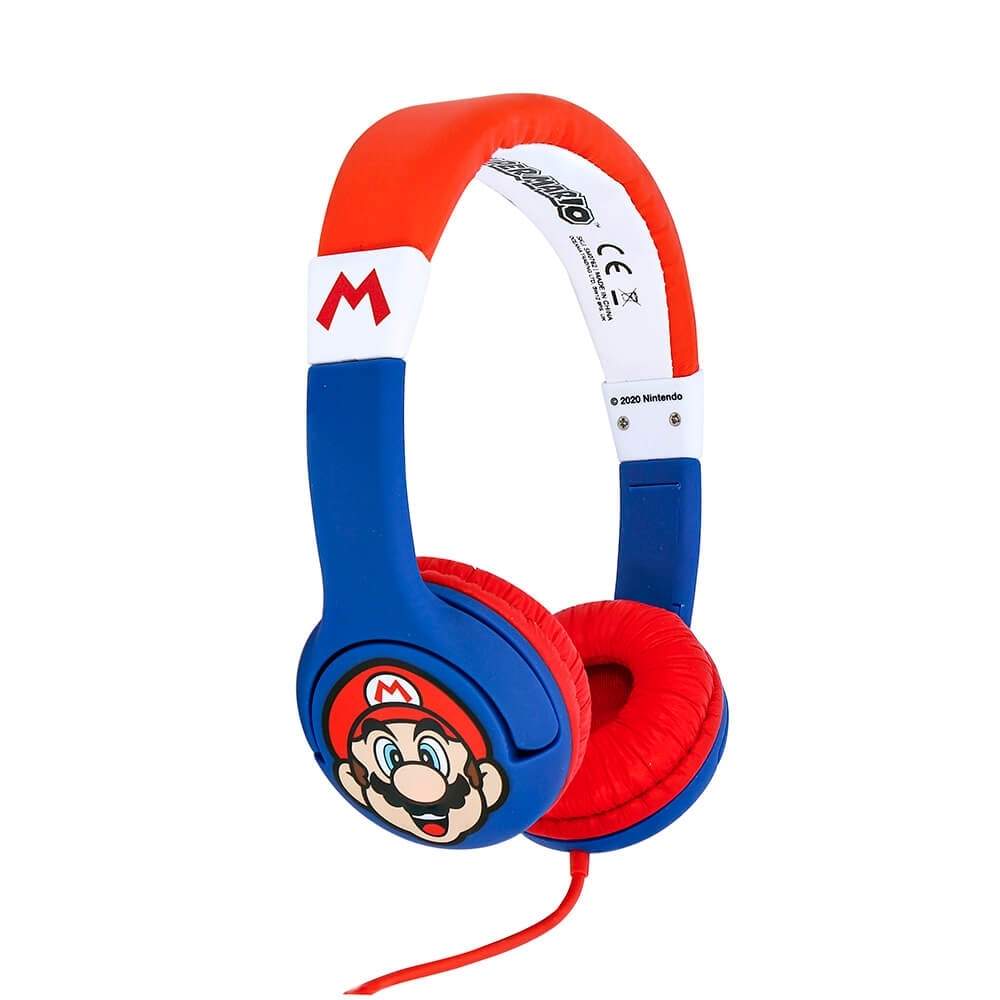 SUPER MARIO Hovedtelefoner Junior On-Ear 85dB Mario