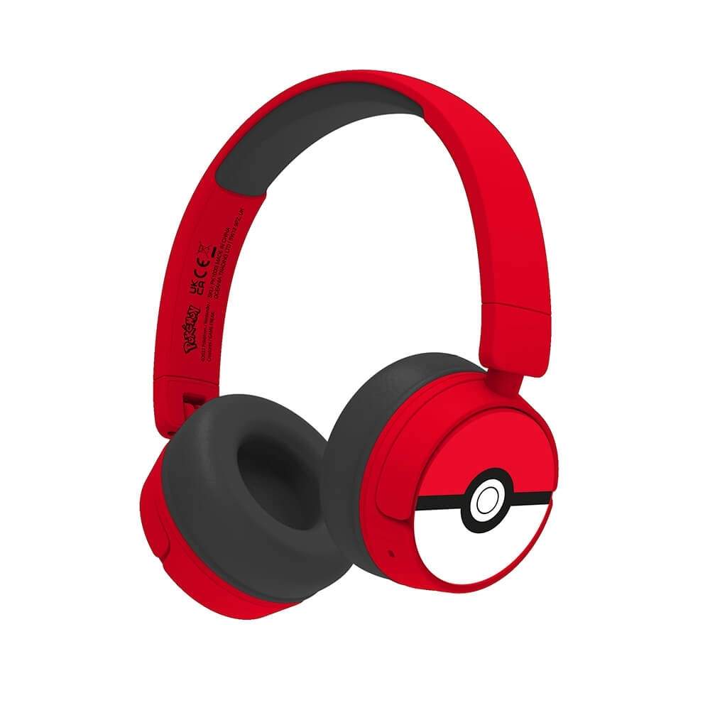 POKEMON Hovedtelefon On-Ear Junior Trådløs 85dB/95dB Deling Aux
